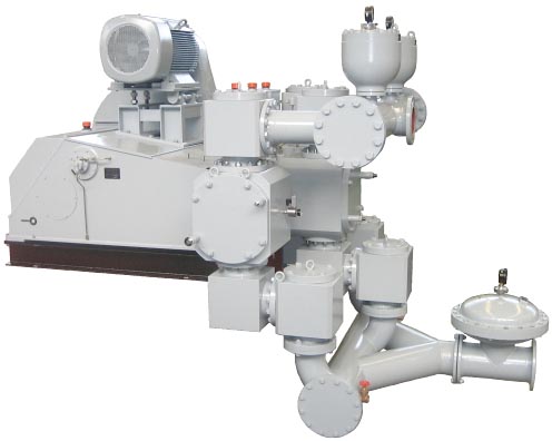 single-acting triplex piston diaphragm pump type TKM900R
